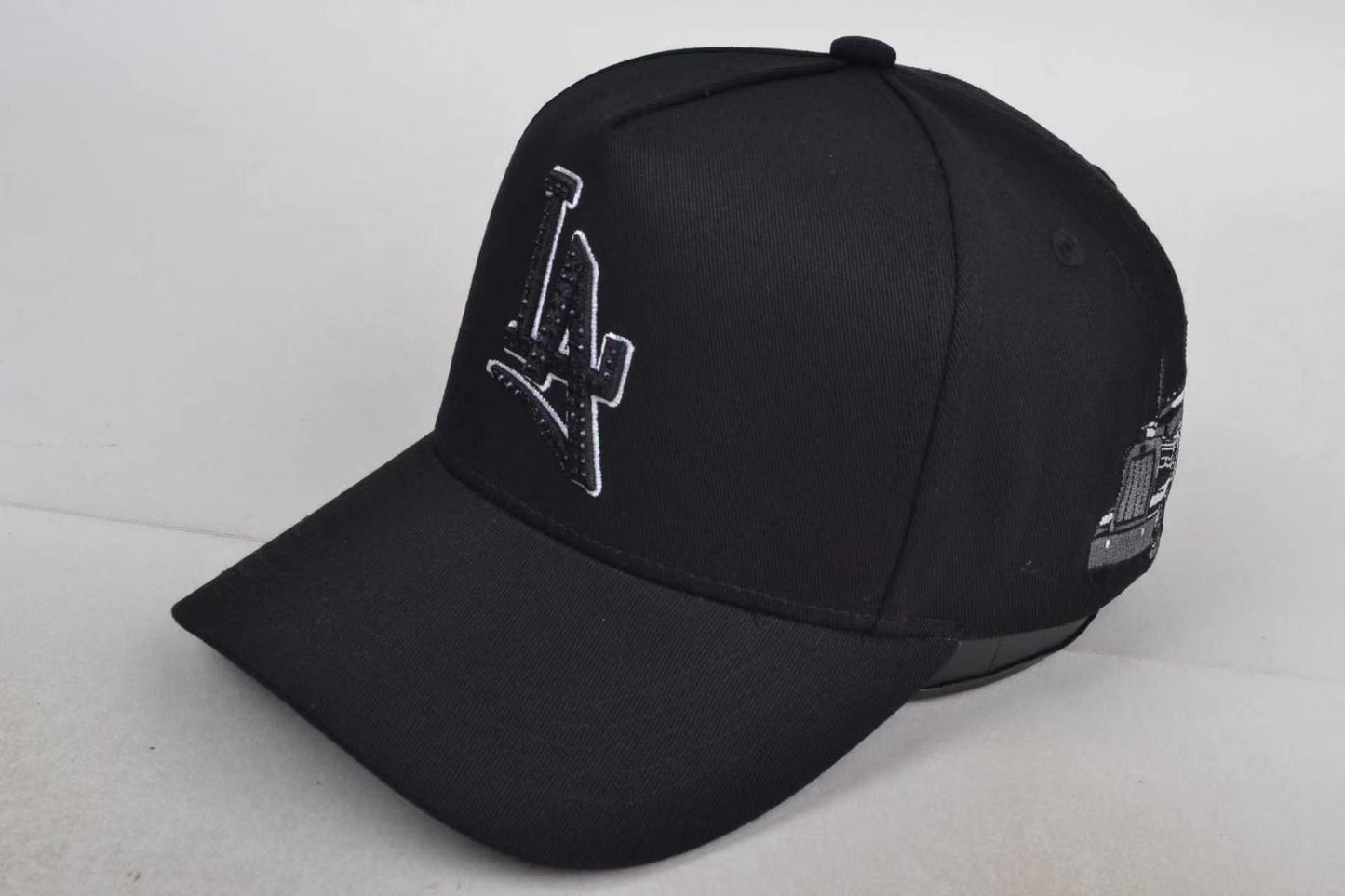 Black LA Cap - Black - Trucking Culture