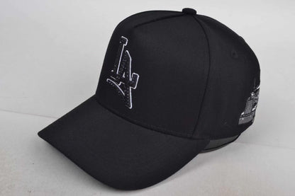 Black LA Cap - Black - Trucking Culture