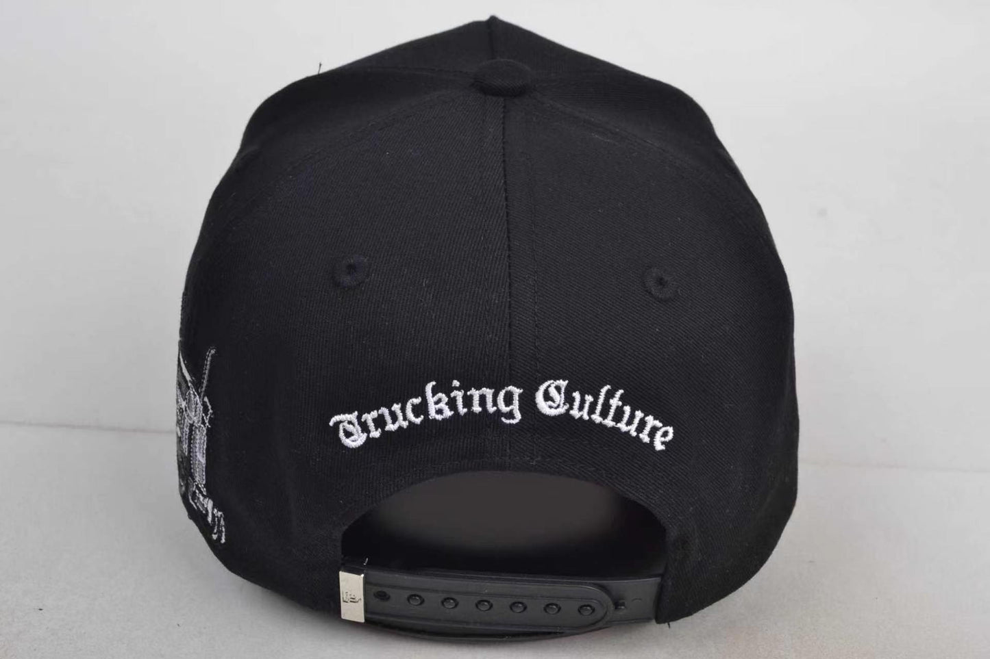 Black LA Cap - Black - Trucking Culture