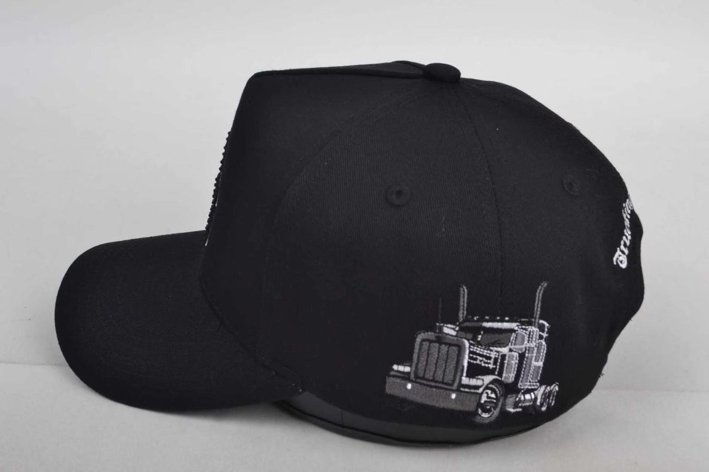 Black LA Cap - Black - Trucking Culture