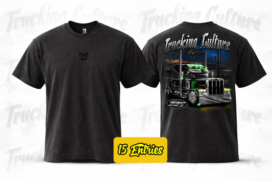 Black Trucking Culture Tee v2