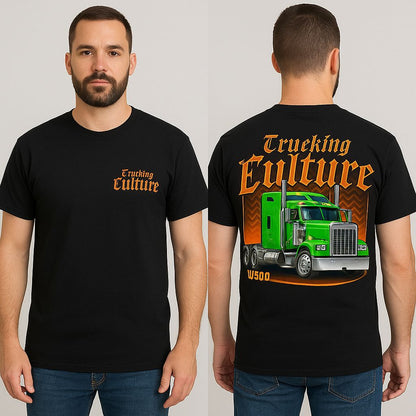 Black Trucking Culture Tee
