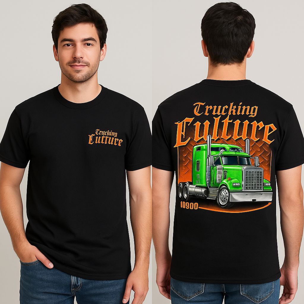 Black Trucking Culture Tee