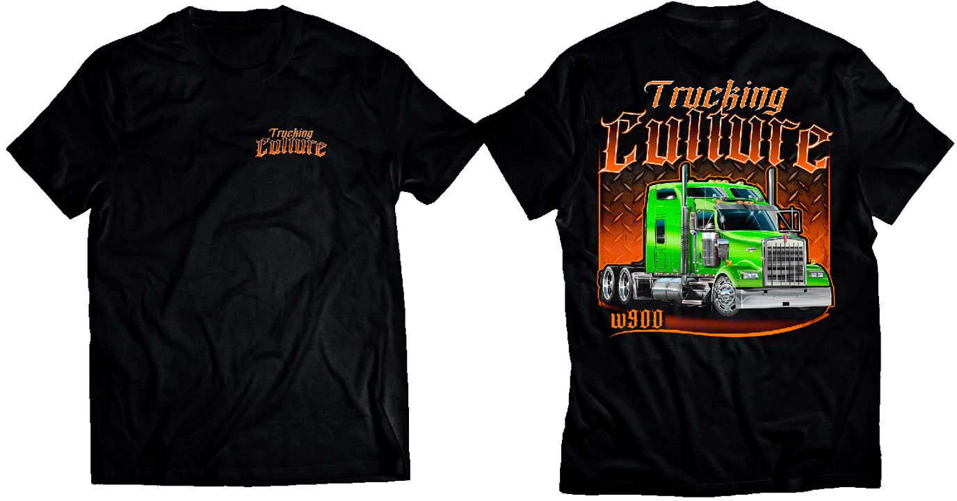 Black Trucking Culture Tee